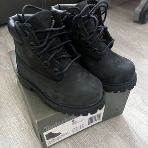Timberland Kids Charcoal Boots